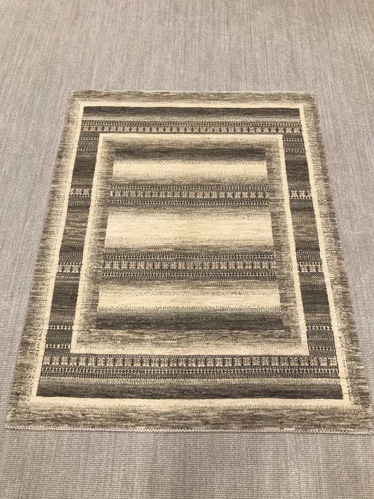 Loribaft Tappeto 190x160 Beige (Iran) Annodato A Mano