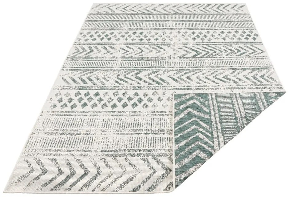 Tappeto da esterno verde e crema , 200 x 290 cm Biri - NORTHRUGS
