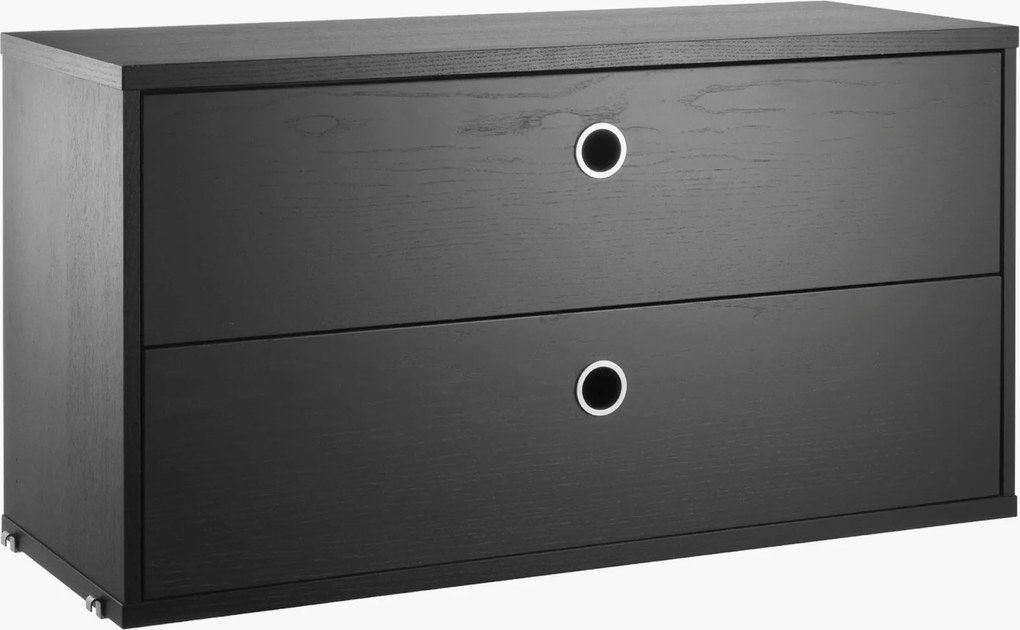 Cassettiera String System, larg. 78 x prof. 30 cm