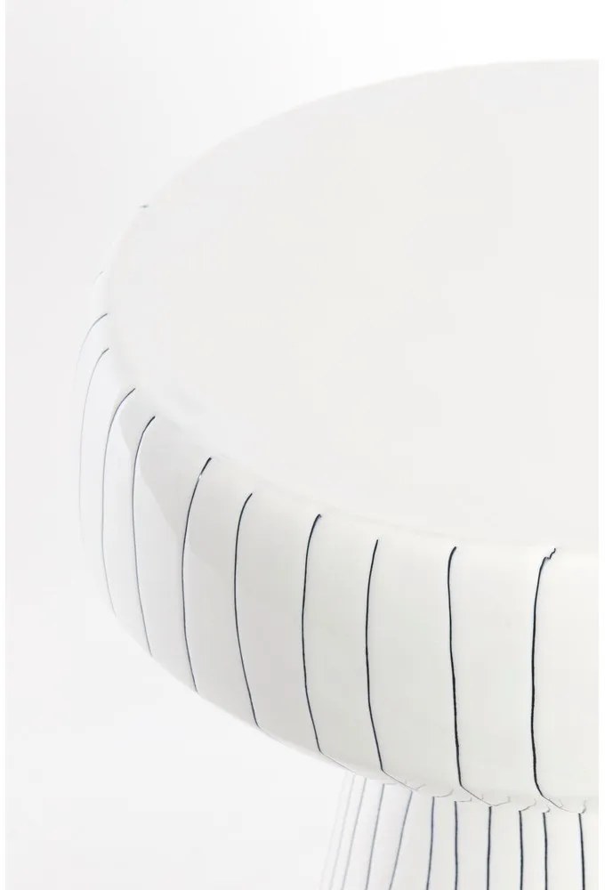 Tavolino rotondo in metallo ø 38 cm Dakwa - Light & Living