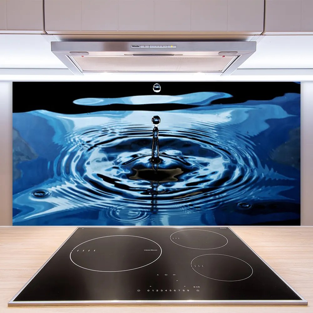 Pannello paraschizzi cucina Acqua Art 140x70 cm