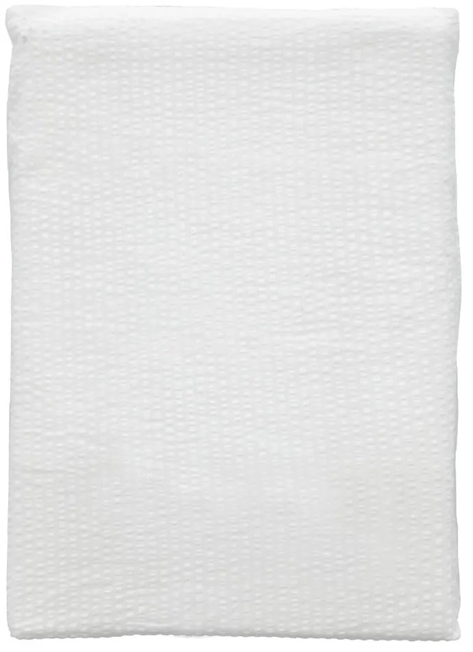 Biancheria da letto bianca in cotone biologico 200x140 cm Wave Optical - Södahl