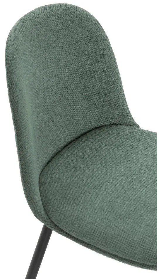 Sedie da pranzo in set turchesi 4 pz Malila – Marckeric