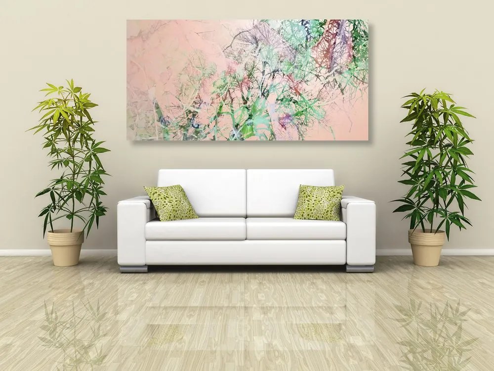 Quadro su tela – Rami astratti dell'albero