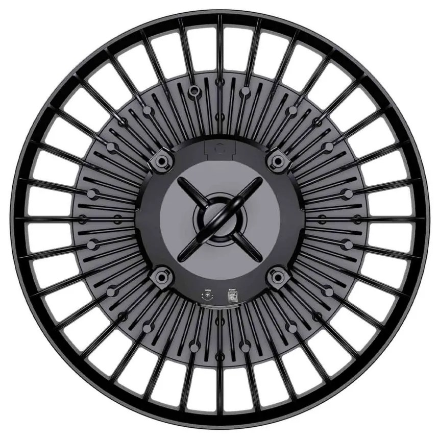 Campana LED Potenza Regolabile 55/75/100W CCT, 215 lm/W, IP65 - LIFUD Colore Bianco Variabile CCT
