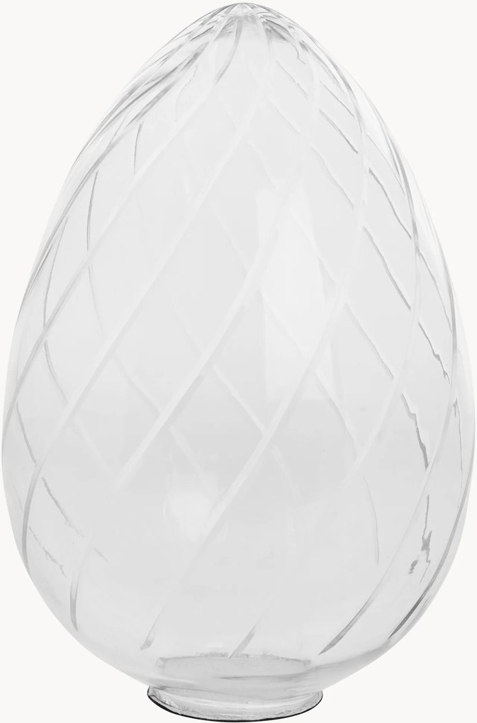 Uovo di Pasqua decorativo fatto a mano Crissilia, alt 20 cm