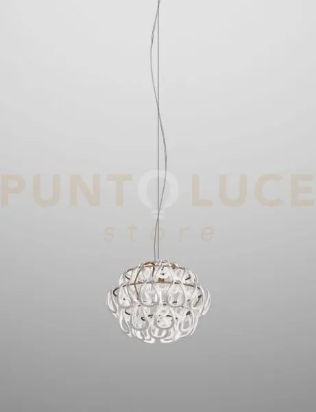 Giogali sospensione 35 bianco e bronzo opaco 1 luce attacco e27 in ...