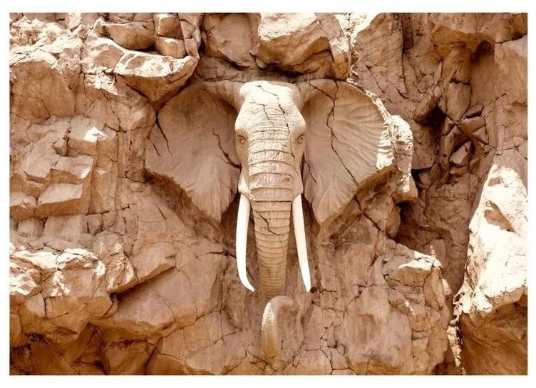 Fotomurale adesivo  Stone Elephant (South Africa)  Larghezza x Altezza Home decor 392x280