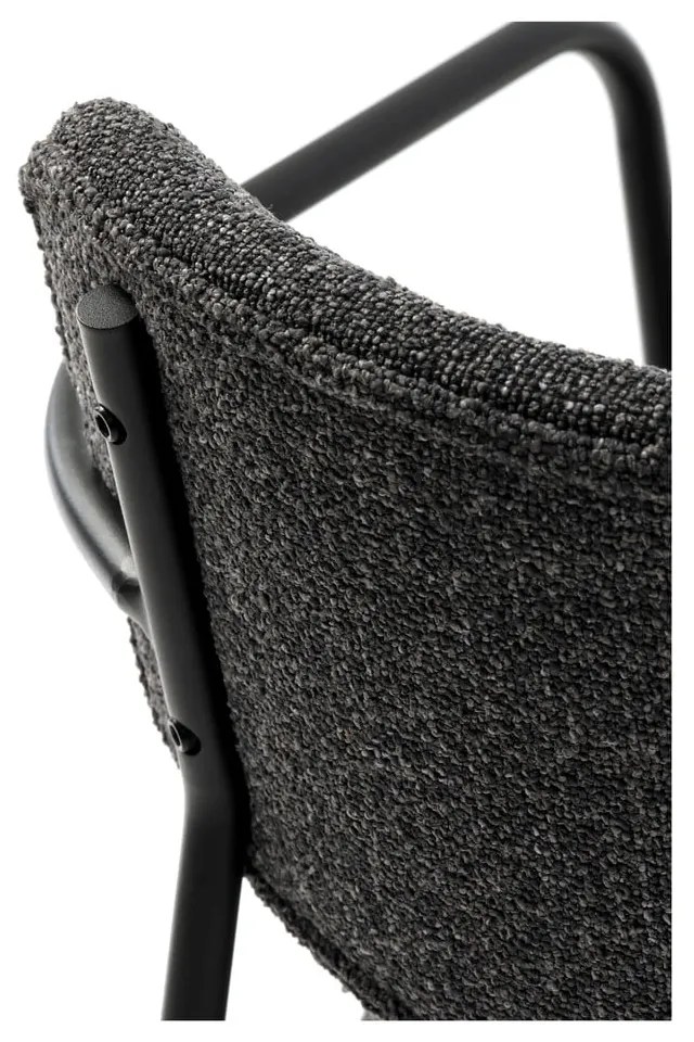 Sedia da pranzo grigio scuro Zama - Unique Furniture