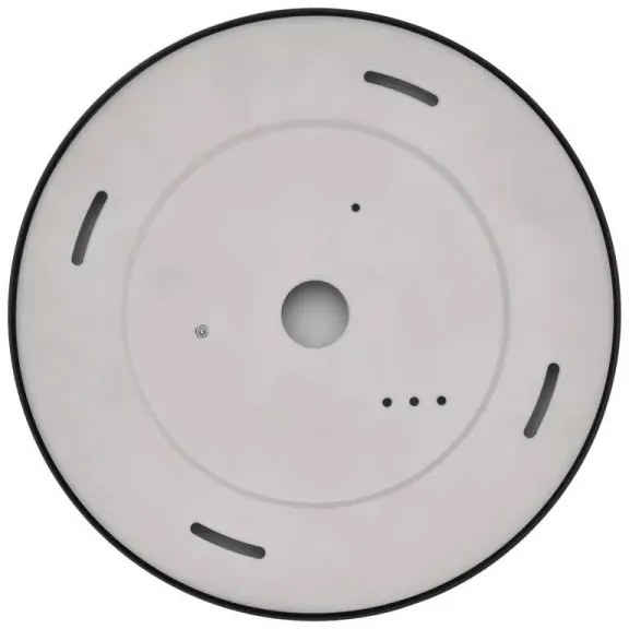 Plafoniera LED LED/21W/230V 3000/3500/4000K d. 22,5 cm nero