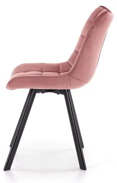 Sedia da pranzo COMORO 1 pz rosa