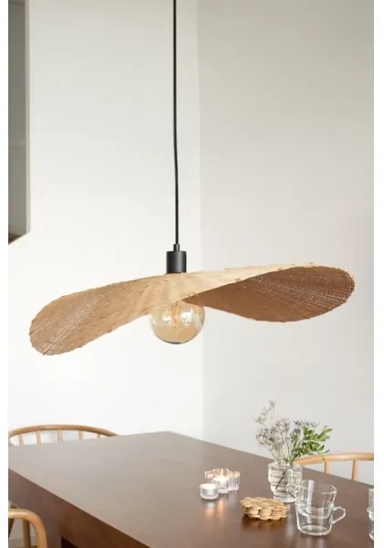 Markslöjd 108677 - Lampadario a sospensione con filo RAYO 1xE27/40W/230V beige/bambù