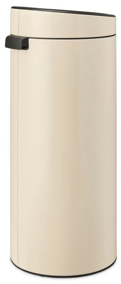 Bidone per rifiuti in acciaio beige touch 30 l Touch Bin - Brabantia