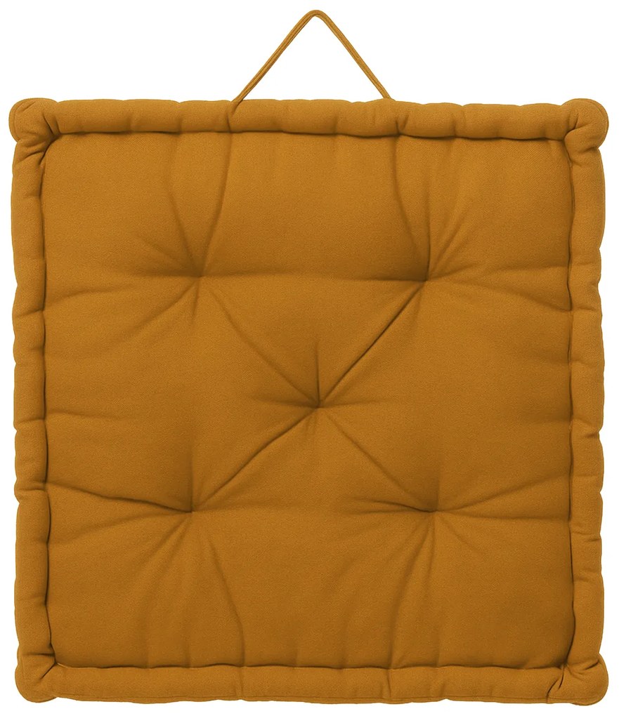 Cuscino materasso 60x60 cm giallo