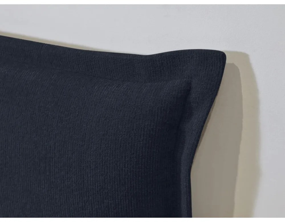 Letto matrimoniale blu scuro/naturale con griglia 180x200 cm Charlie - Bobochic Paris