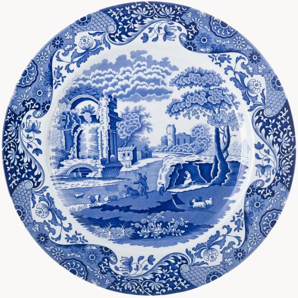 Piatto da buffet Blue Italian