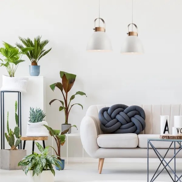 Lampadario a cavo DANIELLE 2xE27/60W/230V