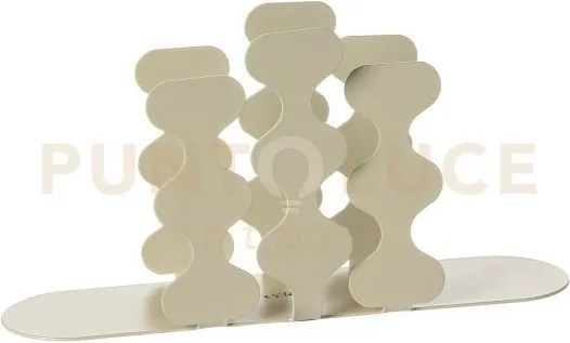 Portatovaglioli di design nori verticale chantilly