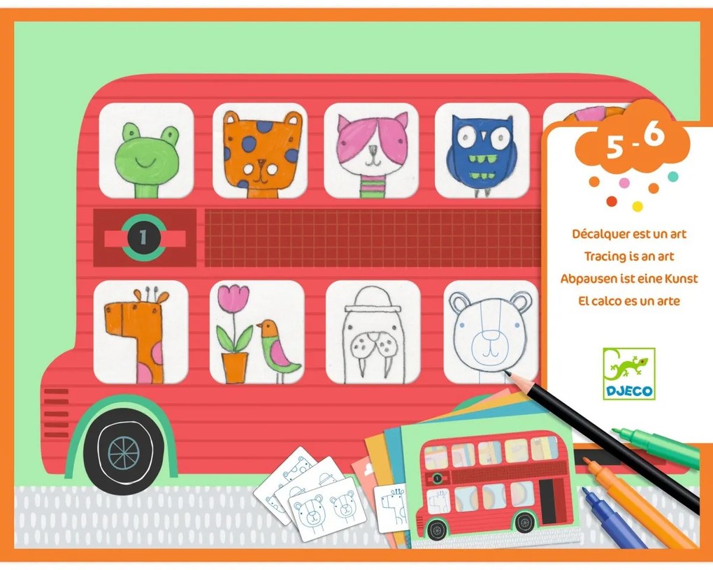Libretto da colorare con animali - Scrivere una storia