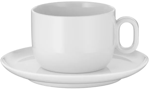 WMF - SET 2x Tazza Cappuccino con piattino BARISTA 160 ml bianco
