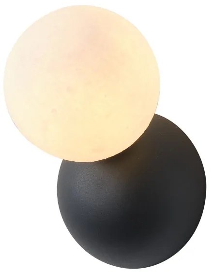 Applique 1xG9/25W/230V nero