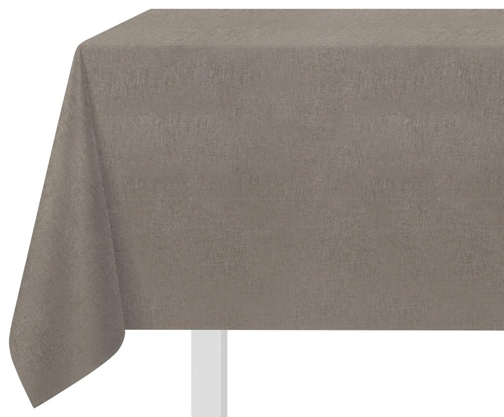 Tovaglia antimacchia 140x300 cm grigio melange