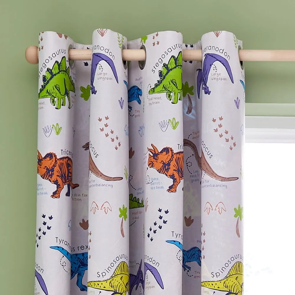 Tenda per bambini 2 pz 168x183 cm Prehistoric Dinosaurs – Catherine Lansfield