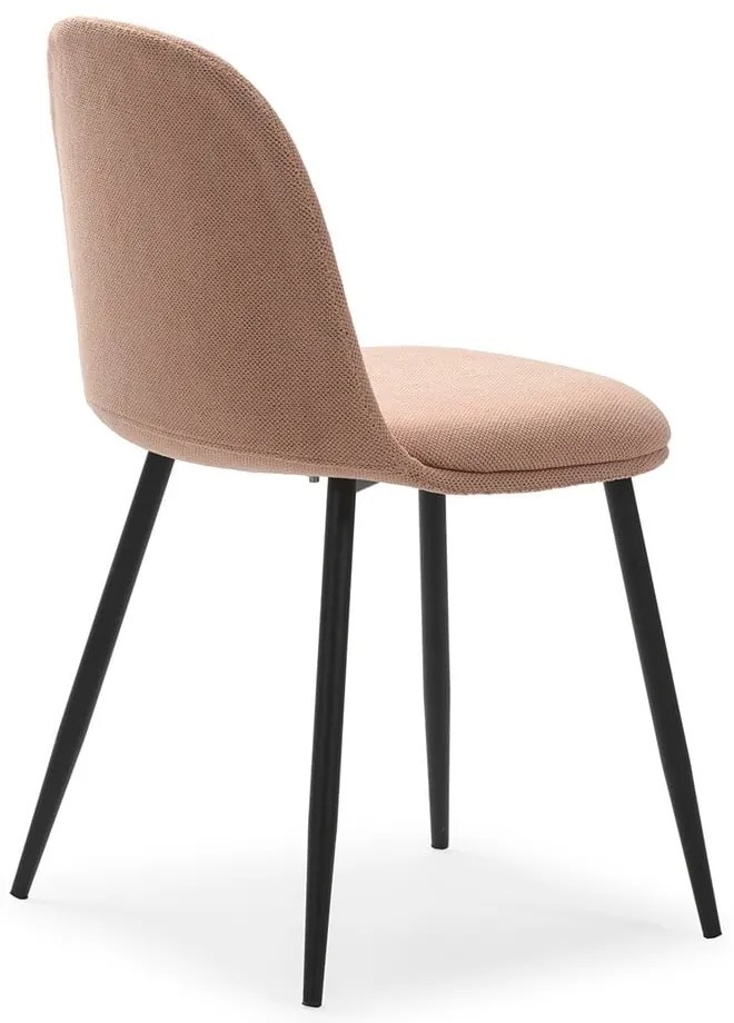 Sedie da pranzo in set in rosa chiaro 4 pz Malila – Marckeric