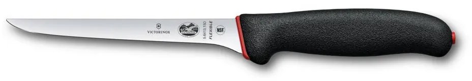 Victorinox - Coltello da disosso da cucina DUAL GRIP 15 cm nero