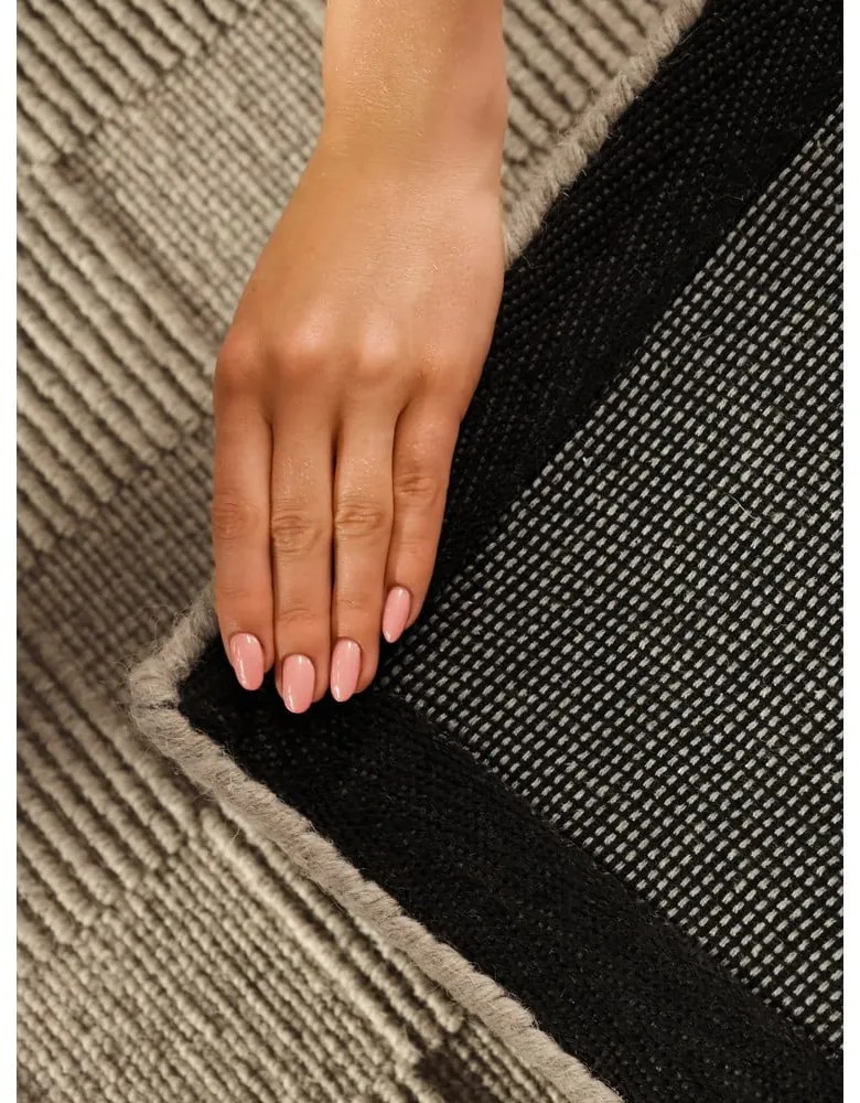 Passatoia beige in lana tessuta a mano 80x200 cm Scala – Villeroy&amp;Boch