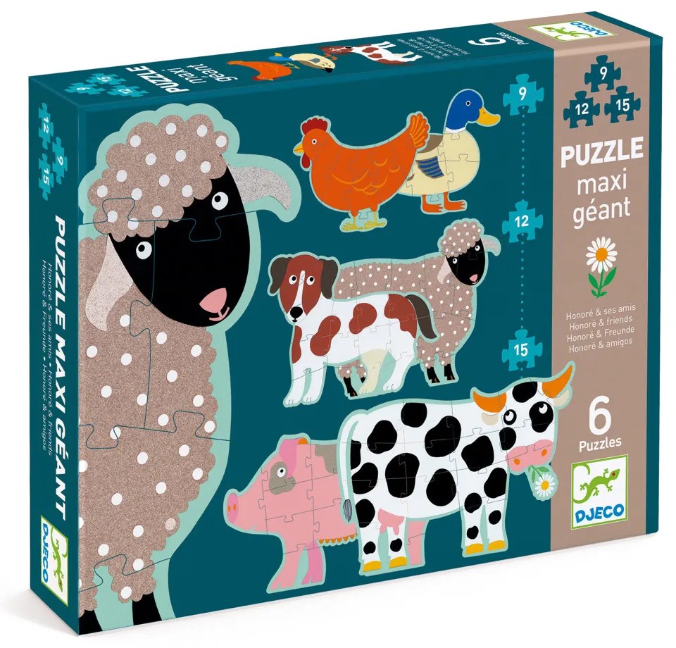 Pecore e amici - 9, 12, 15 pezzi