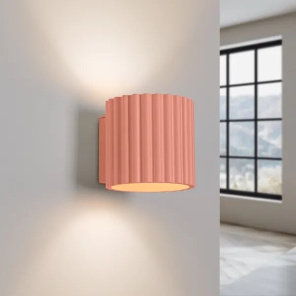 Sollux SL.1826 - Lampada da parete AURA 1xG9/10W/230V rosa