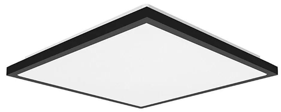 Top Light - Plafoniera LED da bagno ONYX LED/24W/230V IP44 38x38 cm nero