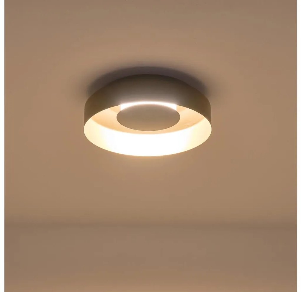 Plafoniera LED LED/20W/230V 3000K nero