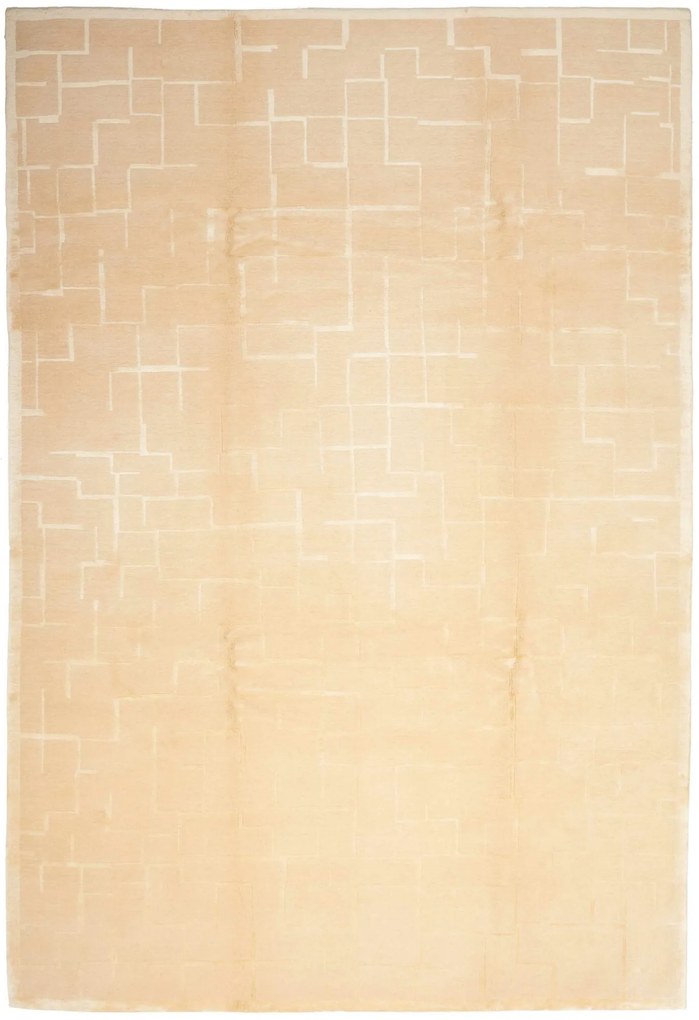 Nepal Tappeto 300x200 Beige (Nepal) Annodato A Mano