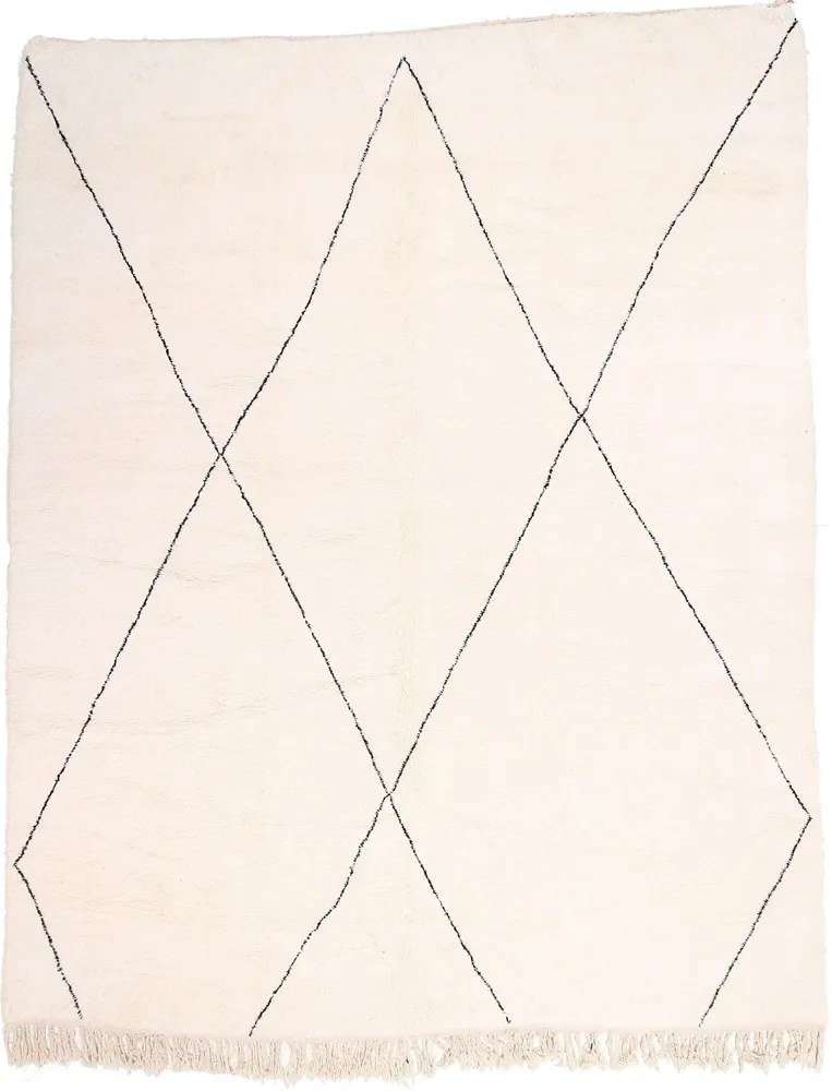 Berber Tappeto 330x420 Beige (Marocco) Annodato A Mano