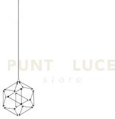 Lucciola pendente senza rosone led 4,8w, 408lm 3000k,  cromato nero...