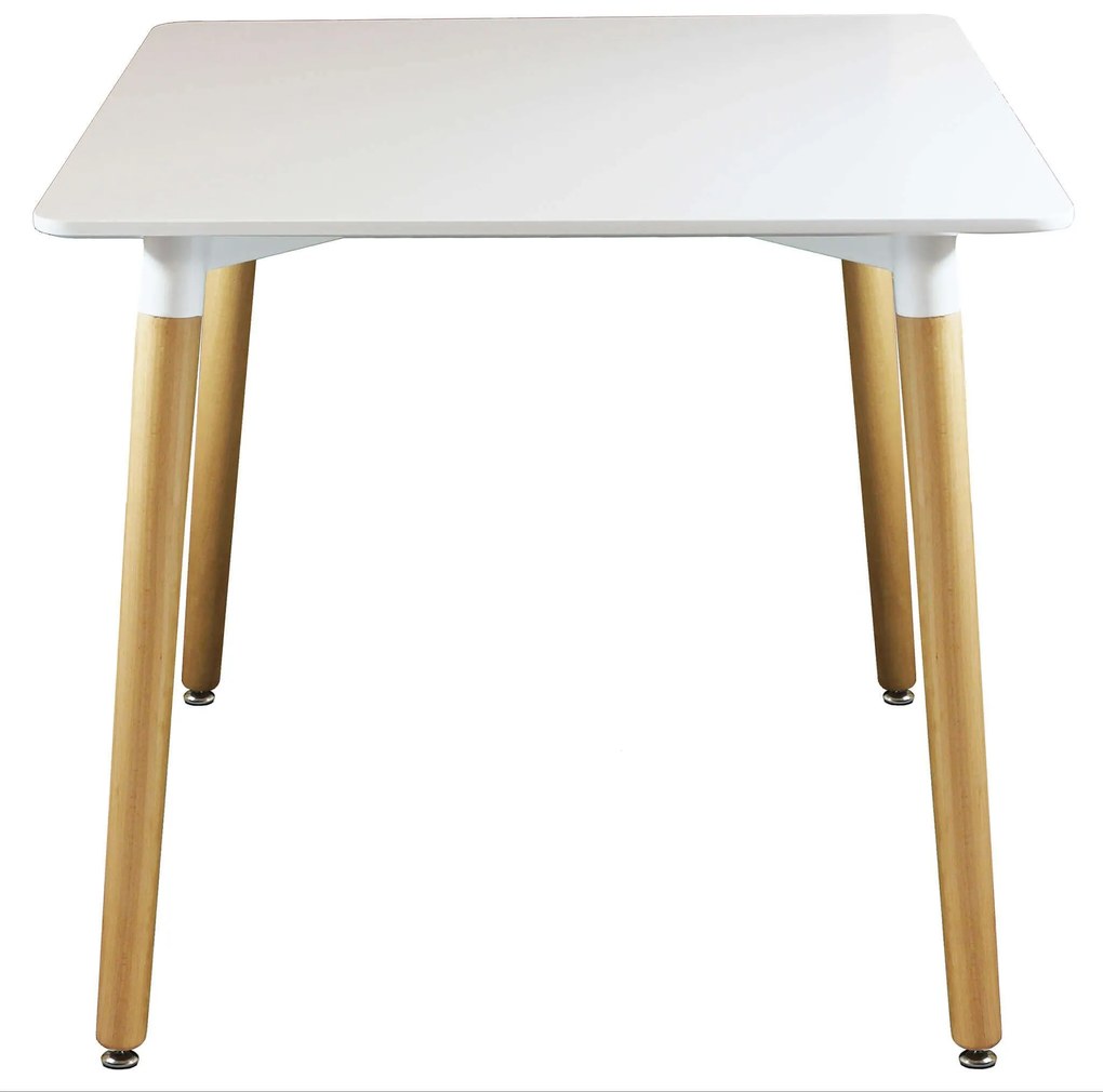 THOMAS - tavolo da pranzo scandinavo quadrato 80x80