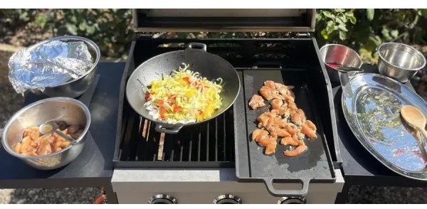 Padella per grigliare Wok 31 cm