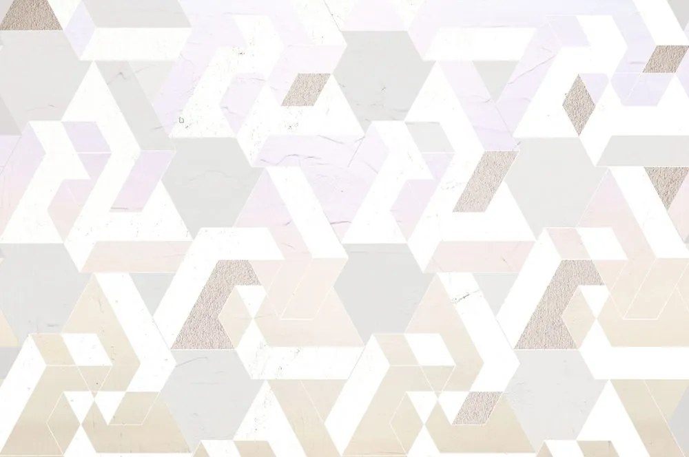 Carta da parati – Puzzle pastello