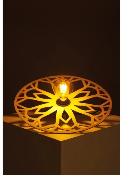 Lampadario a plafone FALCO 1xE27/60W/230V diametro 40 cm beige