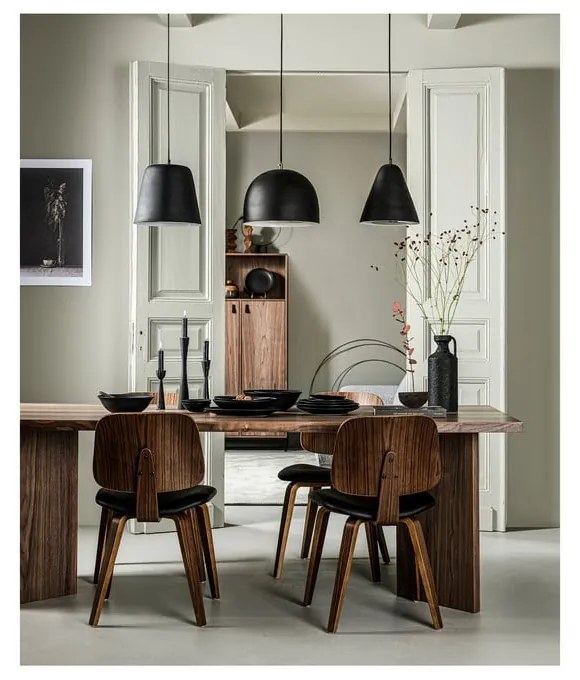 Sedie da pranzo nero-naturale Classic - vtwonen