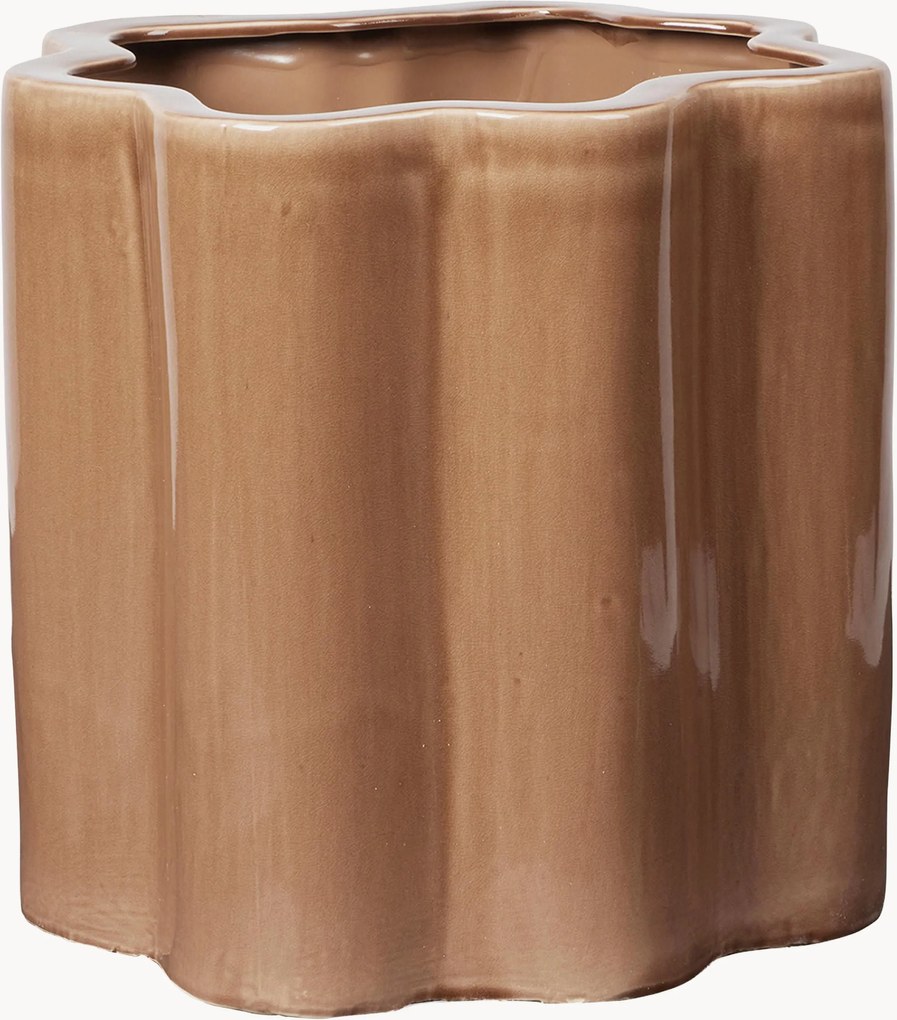 Portavaso fatto a mano Sonja, alt. 36 cm