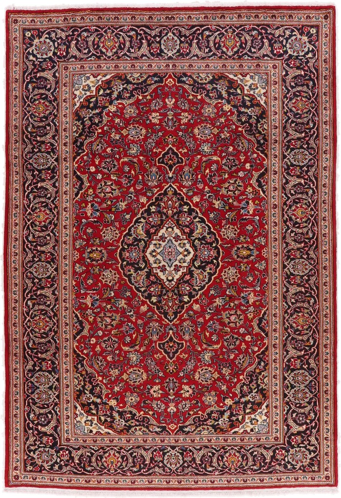 Kashan Tappeto 290x200 (Iran) Annodato A Mano