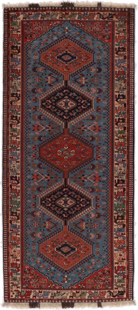 Yalameh Tappeto persiano 80x190 (Iran) Annodato A Mano