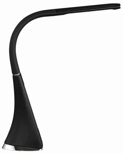 Lampada da tavolo dimmerabile a LED con display LED/7W/5V, nera