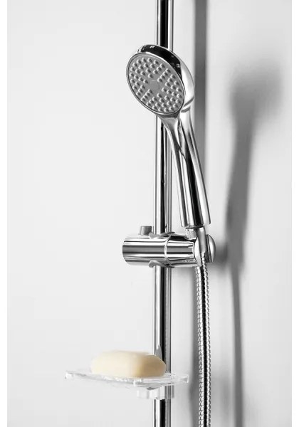 Bruckner - Set da doccia cromo lucido