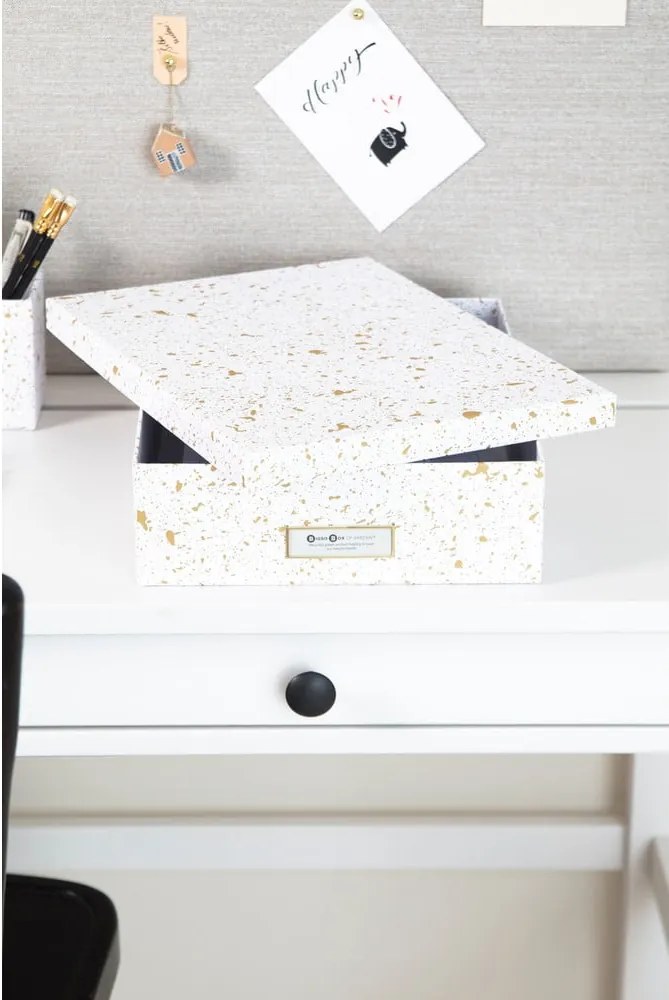 Organizzatore di cartone per documenti Oskar - Bigso Box of Sweden