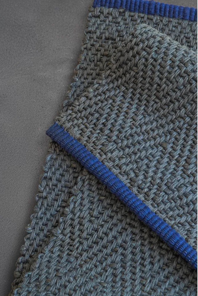 Passatoia verde scuro in iuta 70x150 cm Notes – Mette Ditmer Denmark