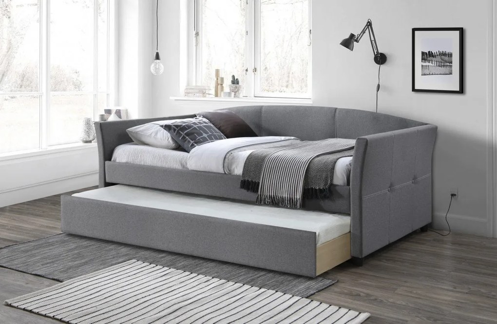 Letto Sanna imbottito - 90x200 cm